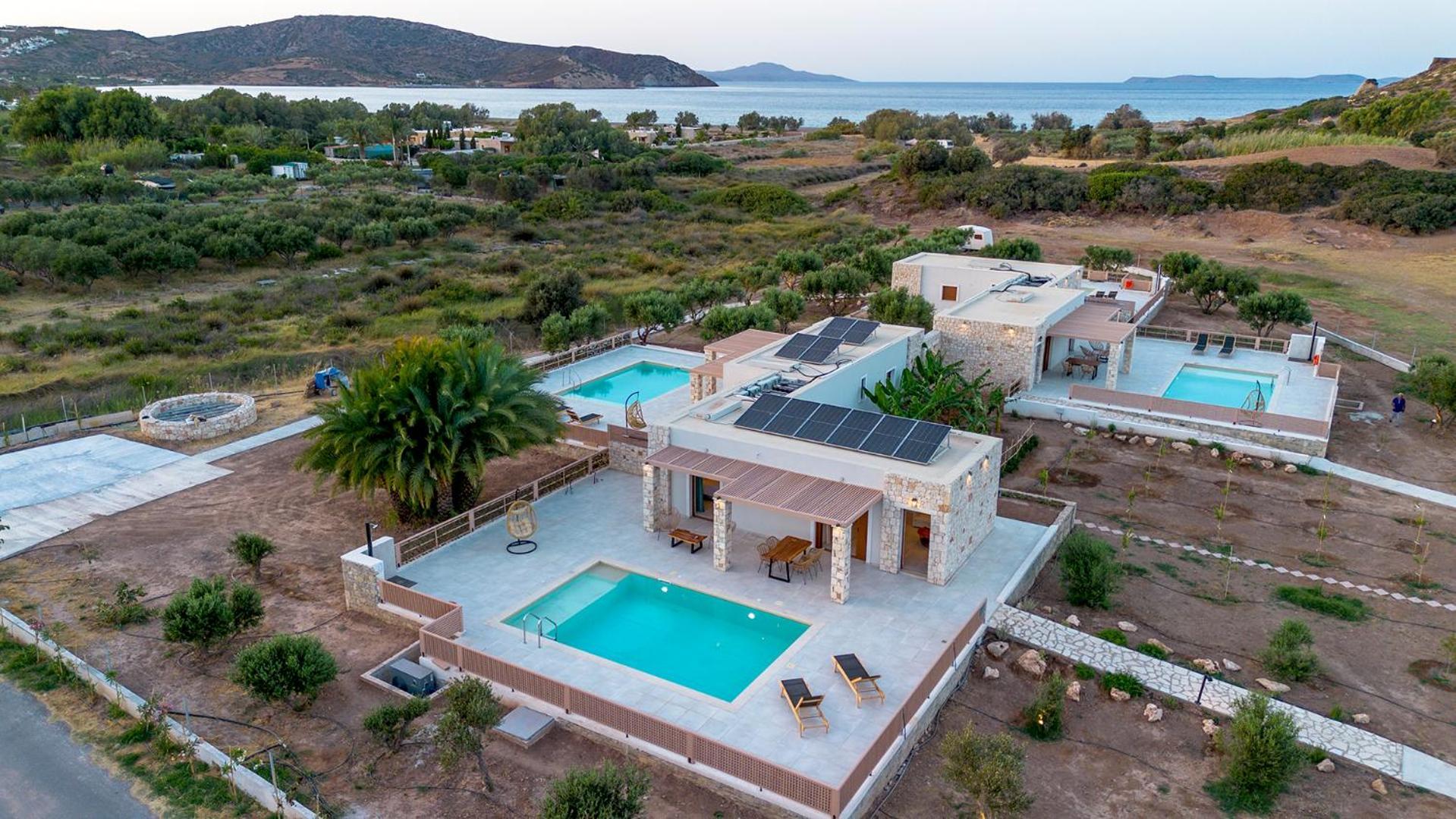 Kastri Hill Luxury Villas Palekastro Exterior photo